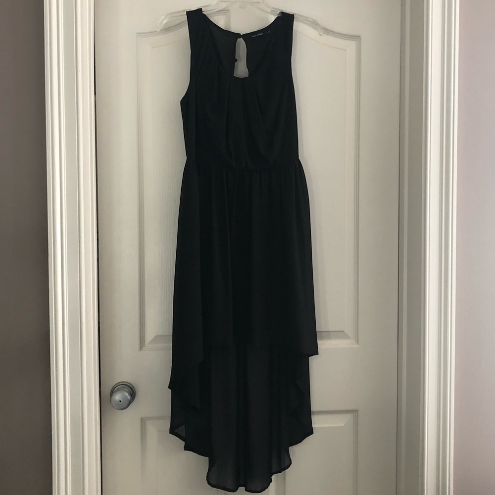 Doe & Rae Black High Low Dress